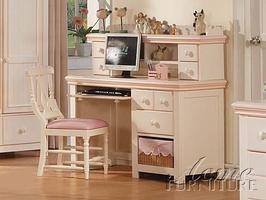 00763 Student desk w/Hutch - 