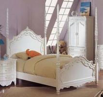 00995F Full Post Bed - 