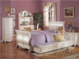 01010T Twin Sleigh Bed - 