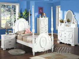 01657F Full Post Bed - 