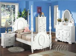 01660T Twin Post Bed - 