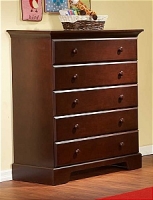 1205 Volterra Collection 5 Drawer Dresser - 