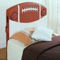 122FT-1 Fantasy Land Collection Twin Football Headboard with Speakers  - 