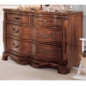 228-231 Heirloom Four Drawer Dresser - 