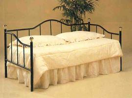 2721 Black Glossy Daybed - 