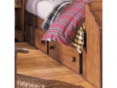 302-920 Jackson Creek Collection Twin Two Drawer Bed Box - 