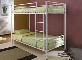 460072W Twin over Twin Bunk Bed - 