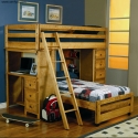 460141 Twin over Twin Bunk Bed - 