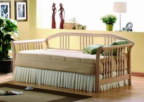 4953W Magna Collection Daybed in White Wash - 