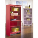 890-110R Bookcase in Red Coral - 