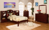 CM7906CH-BF Elissa II Collection Bed Side Book Shelf - Platform Bed Sold Seperately