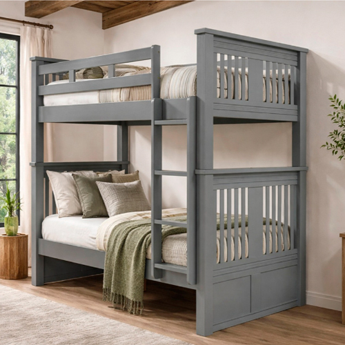 Bunk beds in Los Angeles showroom