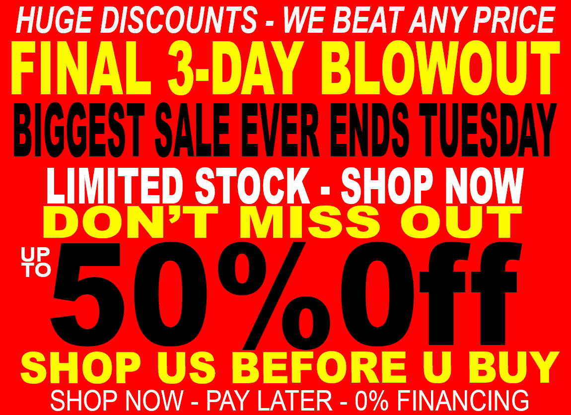 Final 3-Day Blowout Sale at Kids Furniture Superstore - Up to 50% Off Bunk Beds, Loft Beds, Cribs, Twin Beds in Los Angeles